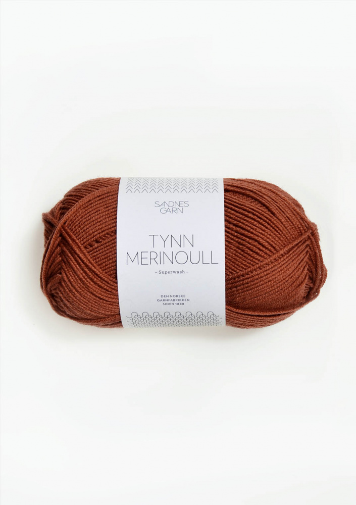 Tynn Merinoull 9551 Stovet Mosegronn Sandnes Garn Saturnia Garn