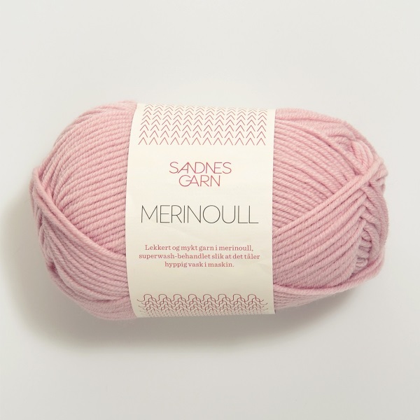 Sandnes Merinoull 4312 Stovet Rosa Garn Saturnia Garn