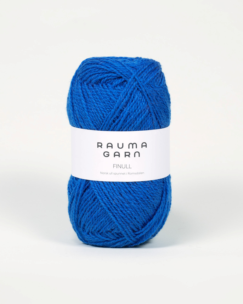 Rauma Finull 4034 Mørk turkis garn - SATURNIA GARN